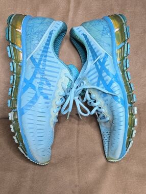 Asics Gel-Quantum 360 Women’s Running Training Shoes T5J6N Teal Blue Size 8.5